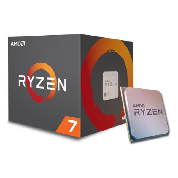 AMD RYZEN 7 1700 DESKTOP PROCESSOR WITH WRAITH SPIRE COOLING SOLUTION - (8 CORE, UP TO 3.7 GHZ, AM4 SOCKET, 20MB CACHE)