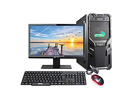 Assembled Desktop - Intel Core i3 2nd Gen Processor /4GB DDR3 RAM/500 GB SATA HDD/H61 Intel Chipset Motherboard/ATX Cabinet/18.5" LG Led Monitor/Keyboard & Mouse 1 Year Warranty