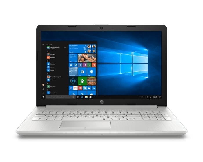 HP Laptop 15S-DU0093TU/8thGen i3-8145U/8 GB/1 TB/Intel HD Graphics 520/W10 MSO H & S 2019/Island KBD with N’Pad/15.6" FHD/ NS