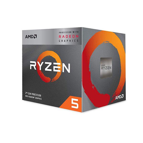 AMD RYZEN 5 3400G 3RD GENERATION DESKTOP PROCESSOR WITH WRAITH SPIRE COOLING SOLUTION (4 CORE, UP TO 4.2 GHZ, AM4 SOCKET, 6MB CACHE)