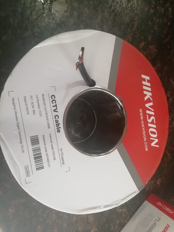 HIKVISION 3+1  CCTV CABLE 90 Mtr Roll