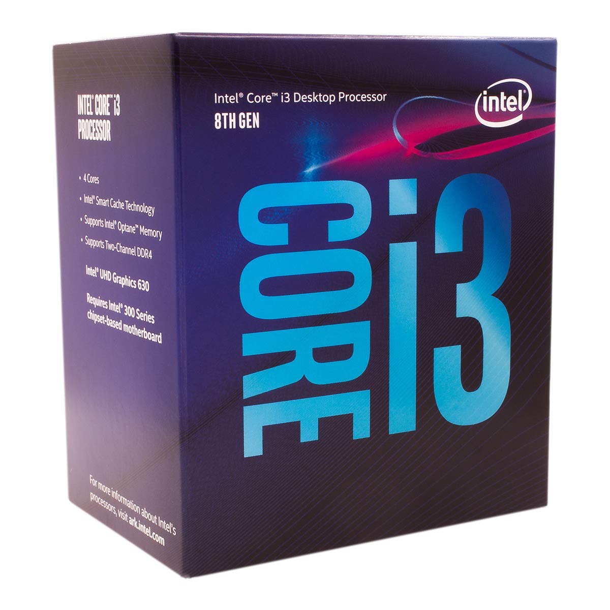 Intel 8Th Generation I3 8100 3.6GHZ Quad Core/ 4 Core/ 4 Threads / Coffee Lake / Lga-1151 Socket