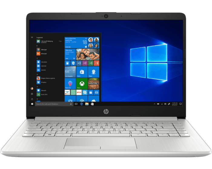 HP Laptop 14S-CR1005TU/ 8thGen I5 8265U/ 8GB/ 1TB + 256 GB /Intel HD Graphics /W10 MSO H & S 2019 Island KBD/ 14" FHD/NS