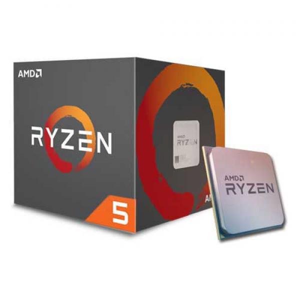 AMD RYZEN 5 1600 DESKTOP PROCESSOR WITH WRAITH SPIRE COOLING SOLUTION - (6 CORE, UP TO 3.6 GHZ, AM4 SOCKET, 19MB CACHE)