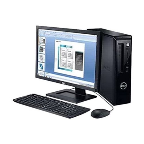 Dell Vostro 3470 Desktop - Intel i3-8th Gen./4GB /1TB/No DVD/ 18.5" Monitor/Keyboard & Mouse/Ubuntu/WiFi/BT/3 Years Warranty