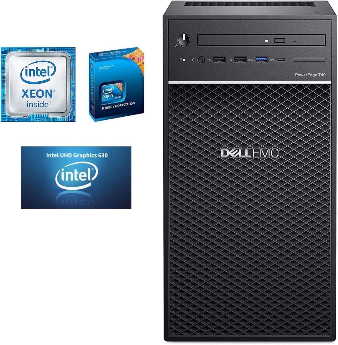 Dell PowerEdge T40 / E2224G / 8GB / 1TB / DVD RW/Raid 5 Support / 3year Warranty