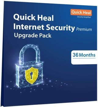 Quick Heal Internet Security 3 Year 1 PC Renewal